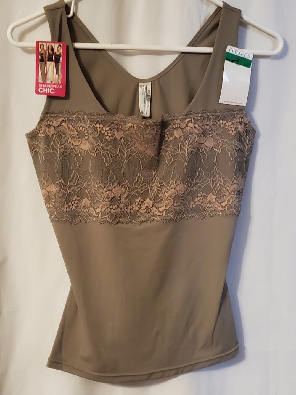 Flexees Shapewear Cami Size: L  Vintage Unused with tags!